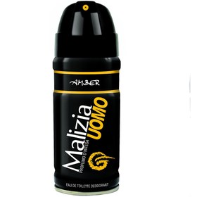 تصویر اسپریMalizia Uomo Deodorant Spray Amber 