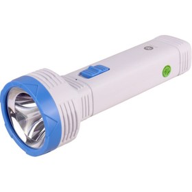 تصویر چراغ قوه شارژی خورشیدی DP.LED DP-9185 DP.LED DP-9185 Flash Light LED