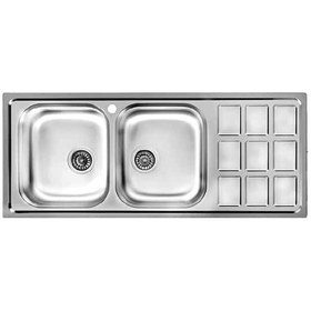 تصویر سینک اخوان توکار مدل 368S Akhavan sink inset 368S