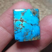 تصویر فیروزه آبی نیشابوری طبیعی خوش رنگ 