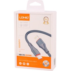 تصویر کابل تبدیل فست شارژ Ldnio LC631i Type-C To Lightning 30W PD 1m Ldnio LC631i Type-C To Lightning 30W PD 1m FAST CHARGING CABLE