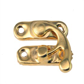 تصویر چفت آنتیک مینی طلایی کد کالا 1142