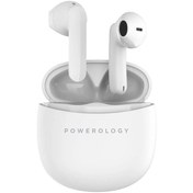 تصویر هندزفری بلوتوث دوگوش پاورولوژی Powerology Stereo Buds Pluse PWLAU001 