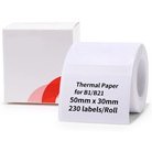 تصویر رول برچسب پرینتر لیبل‌ زن NIIMBOT B21 NIMBOT B21 label printer label roll