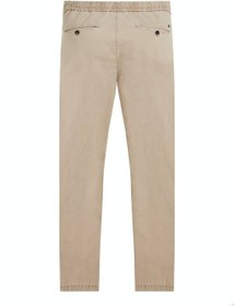 تصویر شلوار چینی مردانه هارلم با کمر کشی و جیب بیرونی - کتان، سبز برند Tommy Hilfiger Men's Harlem Drawstring Poket Outseam Chino Trousers - Cotton, Green