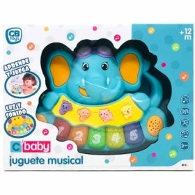 تصویر پیانو موزیکال چراغدار طرح شیر ANIMAL MUSIC TOY