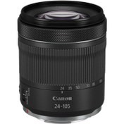 تصویر لنز دوربین کانن مدل RF 24-105 میلی متر f/4-7.1 IS STM Canon RF 24-105mm f/4-7.1 IS STM Lens