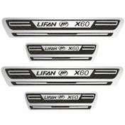 تصویر برچسب پارکابی خودرو کد A030 مناسب برای لیفان x 60 بسته 4 عددی 