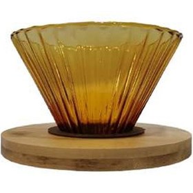 تصویر دریپر V60 شیشه ای 