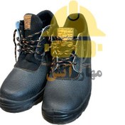 تصویر کفش ایمنی فولاد پا از سایز ۳۸ تا ۴۶ دارای استاندارد 