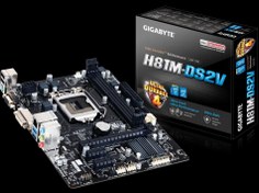 تصویر مادربرد گیگابایت مدل GIGABYTE H81M-DS2V 