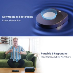 تصویر کیت درام الکترونیکی AeroBand مدل PocketDrum2 