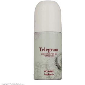 تصویر رول ضد تعریق مردانه مدل Telegram حجم 60 میل اسکلاره Sclaree Telegram Mom Roll For Man 60ml