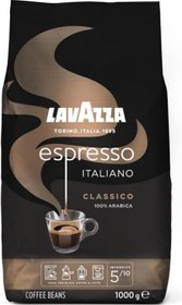 تصویر دانه قهوه بو داده اسپرسو ایتالیایی 1000 گرم لاوازا LAVAZZA ا LAVAZZA espresso ITALIANO roasted coffee beans 1000 g LAVAZZA espresso ITALIANO roasted coffee beans 1000 g