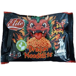 تصویر نودل تند و فلفلی دراگون الیت 130 گرمی 
