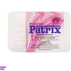 تصویر گوش پاک کن آرایشی پاتریکس (Patrix) بسته 40 عددی 