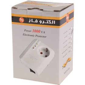 تصویر محافظ برق پکیج کلید دار ارت دار الکترو فاز Electro Faz 1001 Electro Faz 1001 Voltage Protector