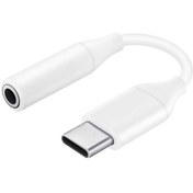 تصویر مبدل USB-C به جک صدای type c 3.5 میلی متری سامسونگ USB-c Headset Jack Adaptor type c