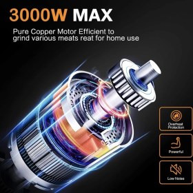 تصویر چرخ گوشت آ ا گ مدل AEG318 