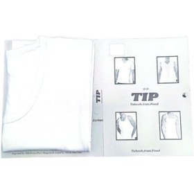 تصویر زیرپوش مردانه تابش ایران پود مدل سوپرپنبه اعلاء SP002 - سفید / 2XL 