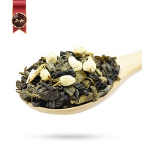 تصویر چای امیننت eminent مدل چای سبز یاسمین jasmine green tea وزن 200 گرم 