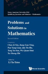 خرید و قیمت دانلود کتاب Problems and solutions in mathematics (PhD ...