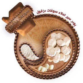 تصویر پودر سیر ممتاز (بطری260 گرم) سوغات دزفول 