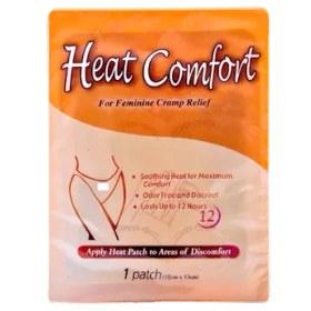 تصویر پد ضد درد قاعدگی سین سین مدل Heat Comfort ا Sin Sin Heat Comfort Feminie Cramp Relief Pad Sin Sin Heat Comfort Feminie Cramp Relief Pad