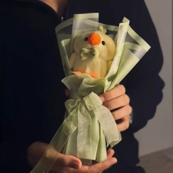 تصویر بوکت عروسک جوجه 