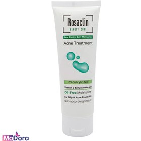 تصویر کرم مرطوب کننده و ضد جوش رزاکلین Rosaclin Acne Control Daily Moisturizer Cream