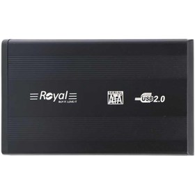 تصویر باکس هارد 3.5 اینچی USB 2.0 مدل ROYAL RH-3520 