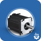 تصویر استپ موتور 200 کیلوگرم سانتی متر CNC مدل 110CM20 شفت 19mm دو فاز نما 42 برند لیدشاین Leadshine Stepper motor 200 kg cm CNC model 110CM20 shaft 19mm 2ph nama42 brand Leadshine