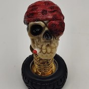 تصویر جمجمه فنری دکوری 