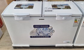 تصویر فریزر صندوقی دو درب اورست مدل EF420 سایز ۱۳۰ سانتی متر 