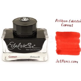 تصویر شیشه جوهر خودنویس Pelikan Edelstein Garnet قرمز 