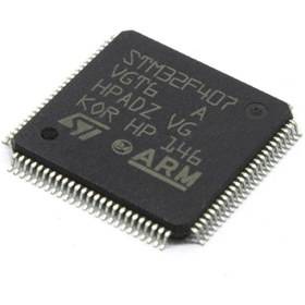 تصویر میکروکنترلر STM32F407VGT6 