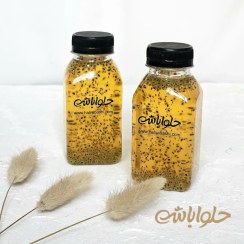 تصویر شربت زعفران و تخم شربتی 