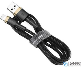 تصویر تبدیل لایتنینگ به USB- C باسئوس Cafule Series Metal Data یک متری Cafule Series Metal Data Cable