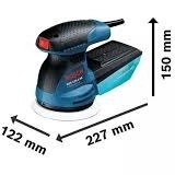 تصویر سنباده مداری تصادفی 240 ولتی حرفه ای Gex 125-1 Ae بوش Bosch Professional Gex 125-1 Ae Corded 240 V Random Orbit Sander