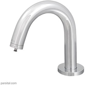 تصویر شیر روشویی جاستایم تک حرارته دکمه ای 80-90-6797 کروم justime-tip-touch-faucet-6797-90-80-chrome