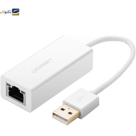 تصویر مبدل USB 2.0 به Ethernet یوگرین مدل CR110-20253 CABLE Ugreen CR110-20253