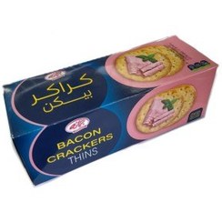 تصویر کراکر بیسکوییتی طعم بیکن جمانه وزن ۱۷۰ گرم 
