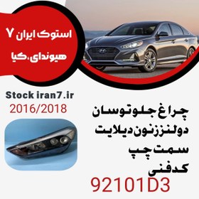 تصویر چراغ توسان ۲۰۱۶-۲۰۱۸ دولنز دیلایت کدفنی : 92101D3 سمت چپ ( راننده ) 