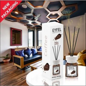 تصویر خوشبوکننده هوا ایفل مدل Coffee قهوه حجم 120 میلی لیتر eyfel air freshener