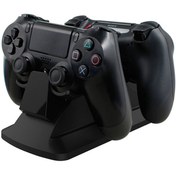 تصویر پایه شارژر دسته PS4 برند اسپارک فاکس مدل W60P190-03 Controller Charging Station For DualShock 4