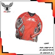 تصویر تیشرت موتور سواری راپیدو قرمز 