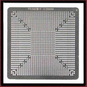 تصویر شابلون حرارت مستقیم RTX3060/RX580 GPU 