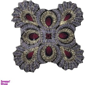 تصویر تکه دوزی مدل گل بزرگ 