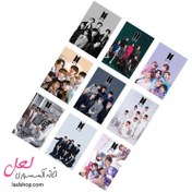 تصویر پک فوتوکارت سایز کوچک نه عددی گروهی گروه بی تی اس BTS 