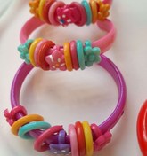 تصویر النگو دستبند بچه گانه پلاستیکی 